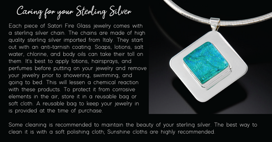 CARING FOR YOUR STERLING SILVER JEWELRY