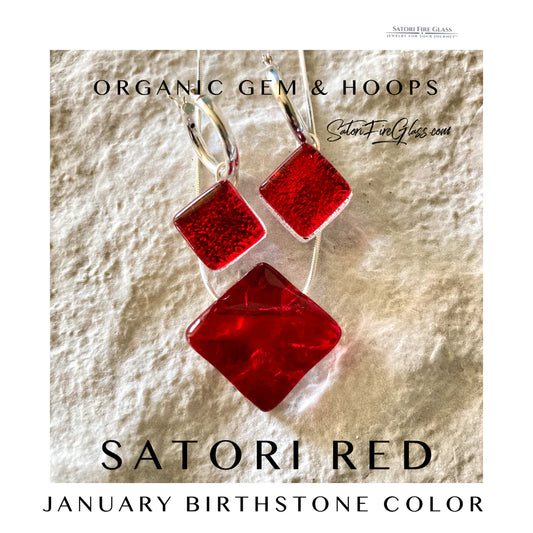 Satori Organic Gem &Hoop Sets