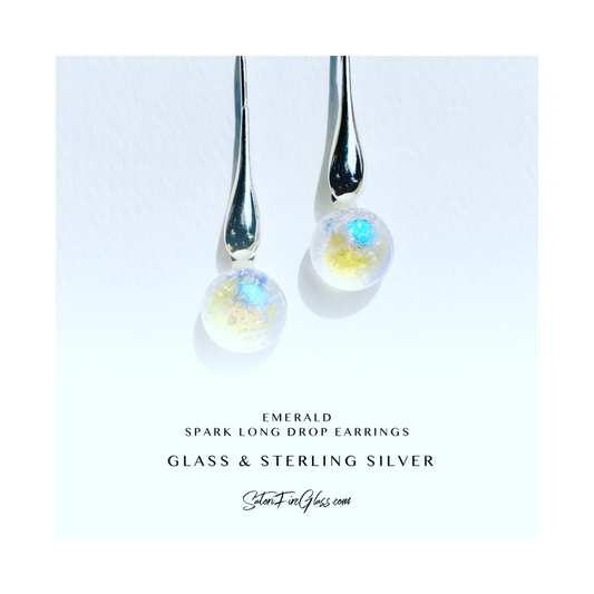 Satori Spark Long Drop Earrings