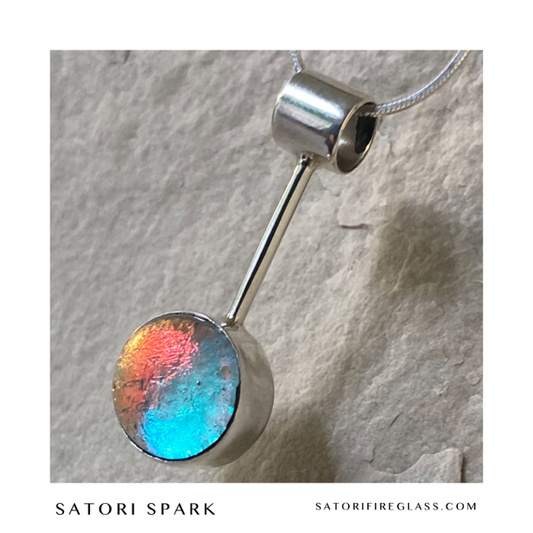 Satori Spark Set In Sterling Silver
