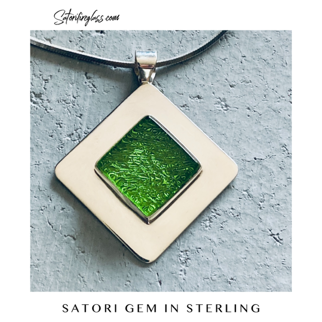 Satori Gem In Sterling Silver