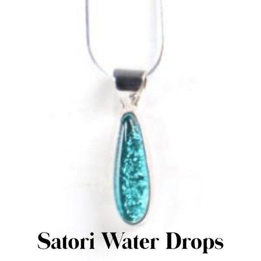 Water Drop Set in Sterling Silver