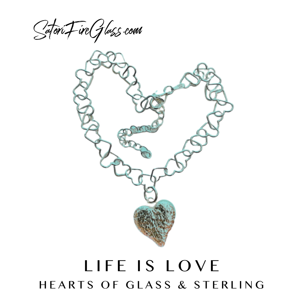 Satori Heart Sterling Bracelet