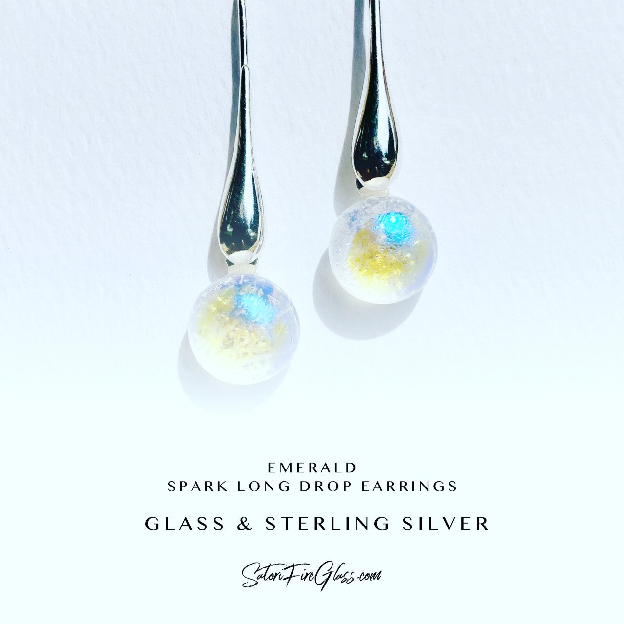 Satori Spark Long Drop Earrings