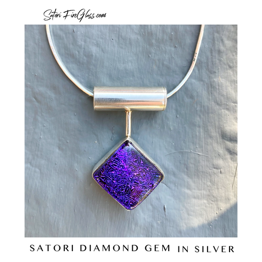 Satori Gem in Sterling Necklace