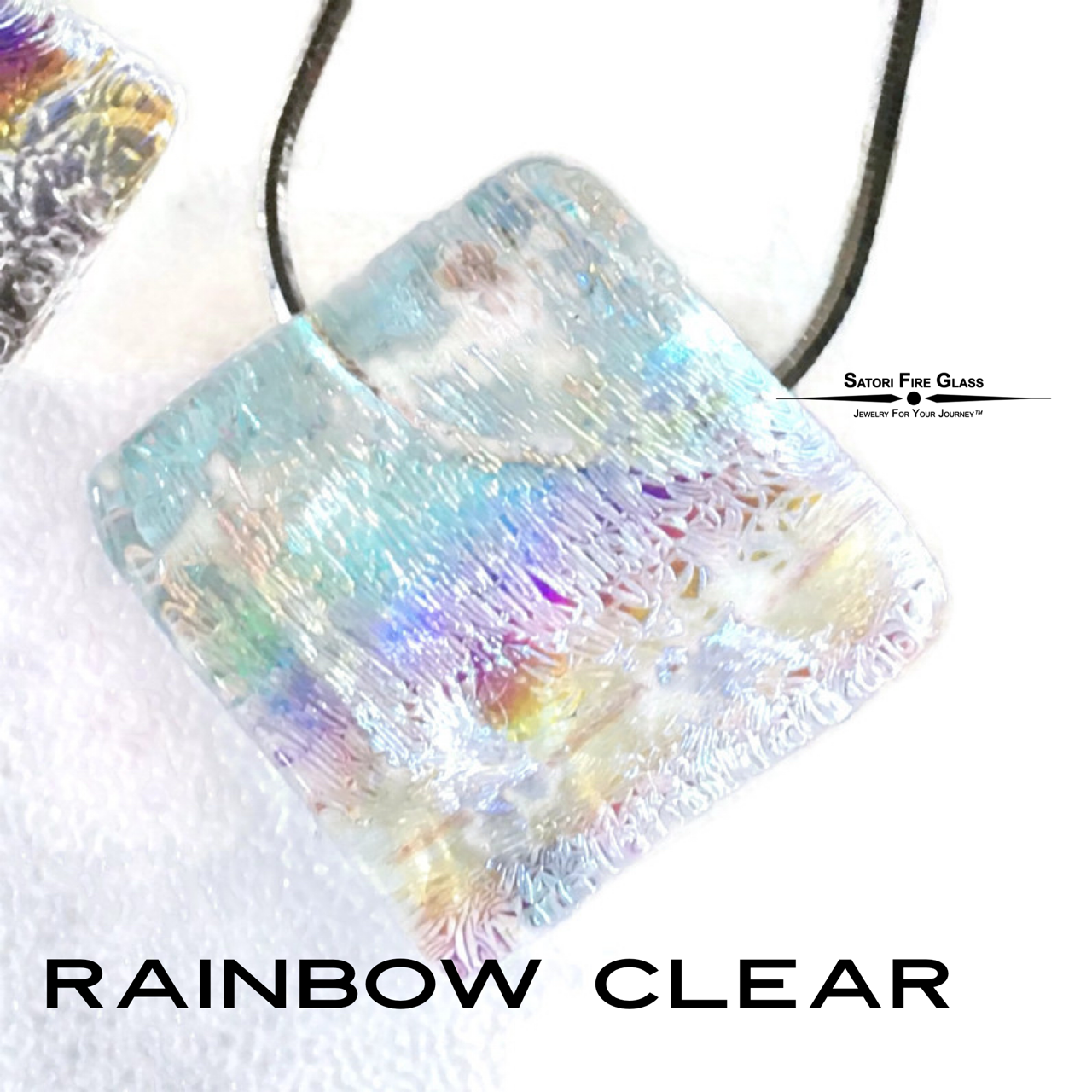 Satori Organic Rainbow Gem & Sterling Hoop Set