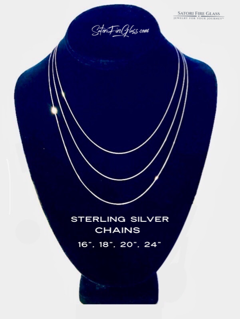 16", 18" & 20" Sterling Chains