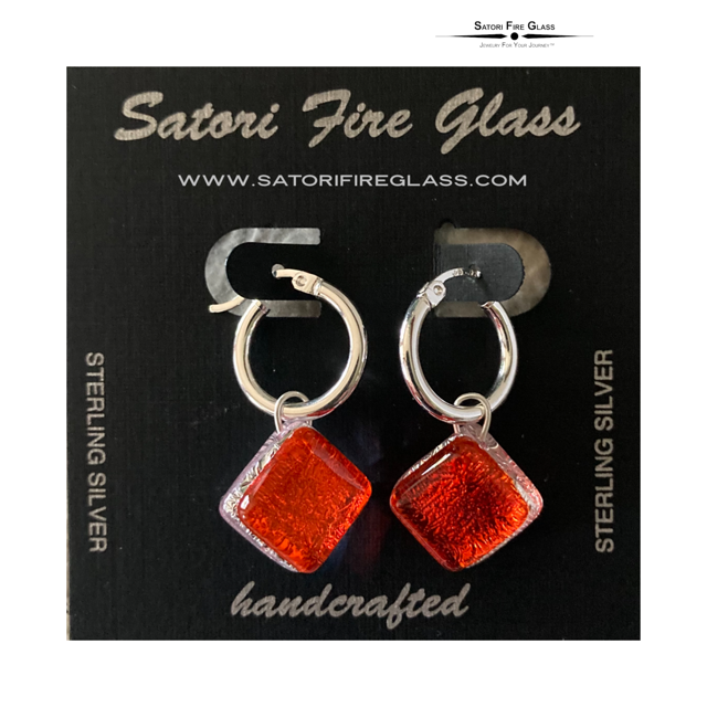 Satori Sterling Silver Hoop Earrings
