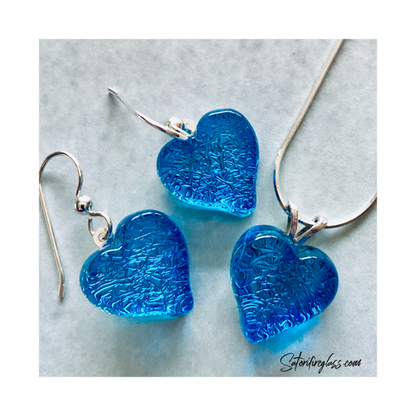 Satori Small Heart & Earrings Set