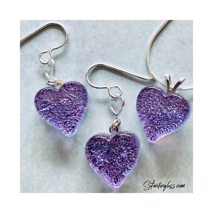 Satori Small Heart & Earrings Set