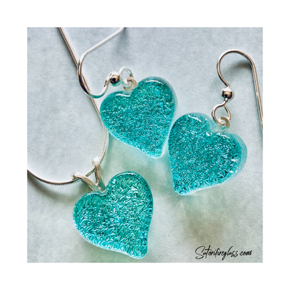 Satori Small Heart & Earrings Set