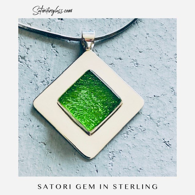 Satori Gem In Sterling Silver