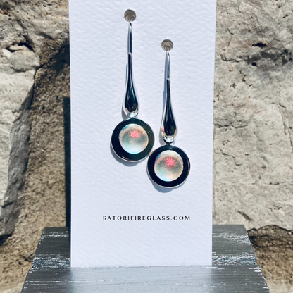 Satori Fire Light Disc Earrings