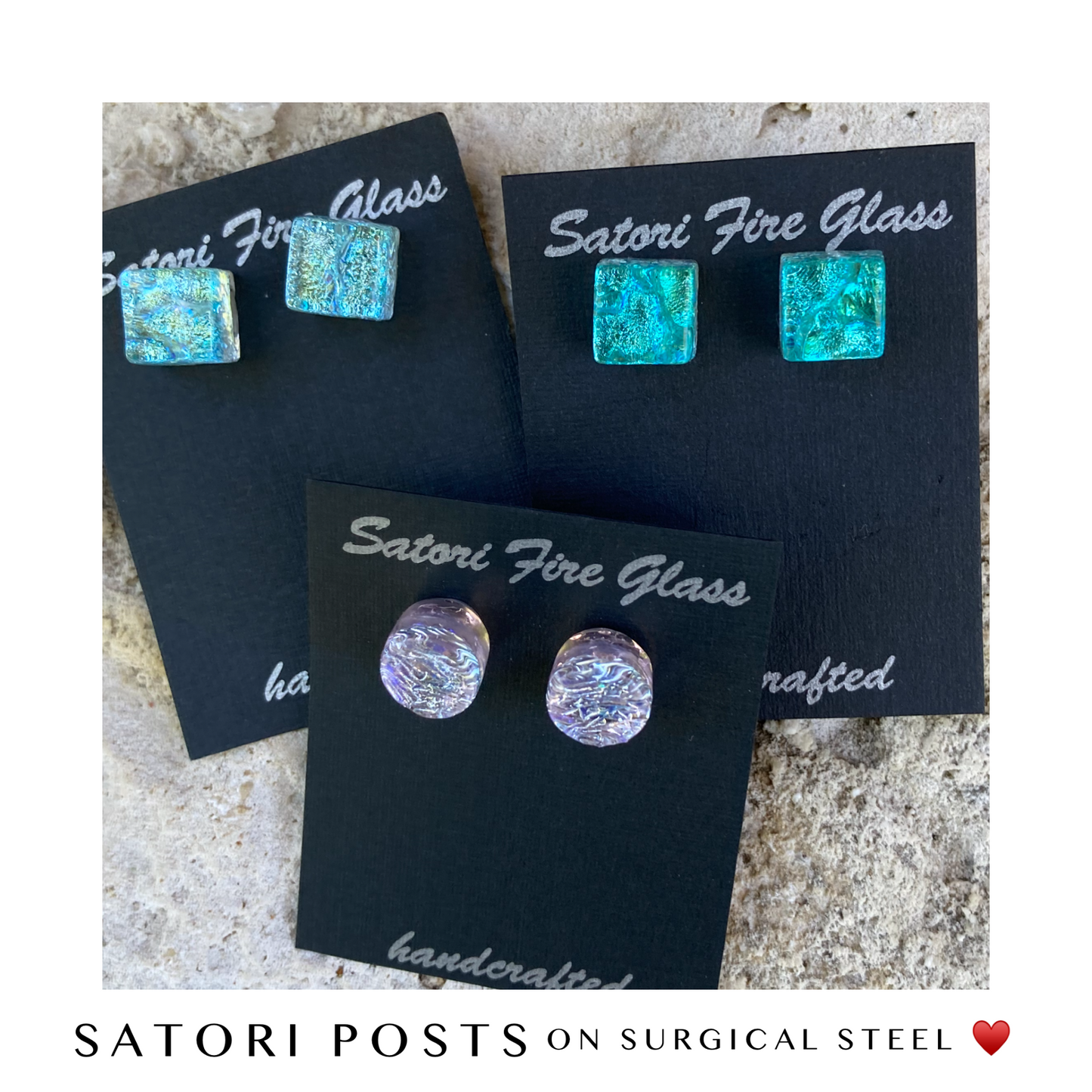 Satori 3/8" &  1/2" Post Earrings