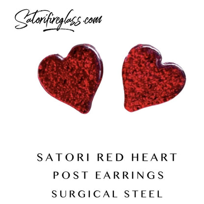 Satori Heart Earrings