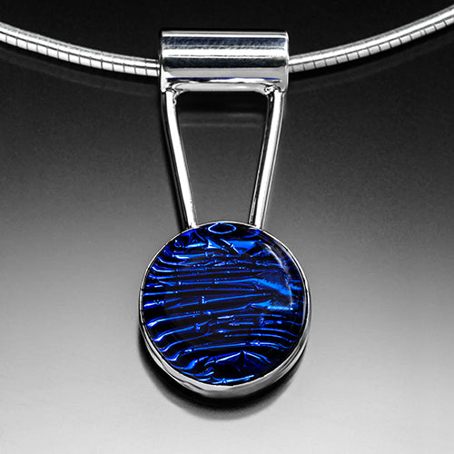 Satori Cobalt Geometric Set in Sterling