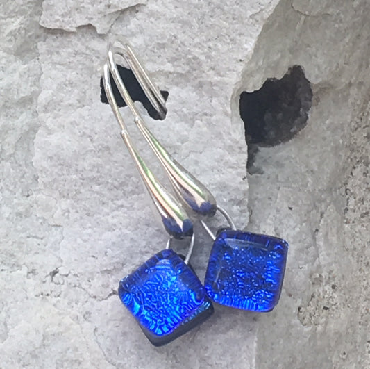 Satori Long Drop Earrings on Sterling Silver