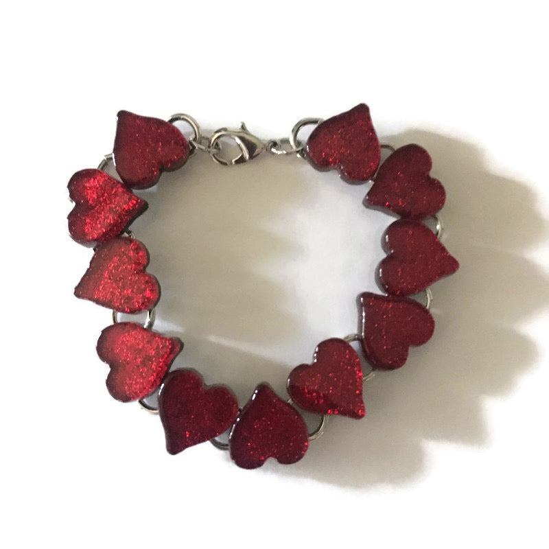 Satori Red Heart Bracelet