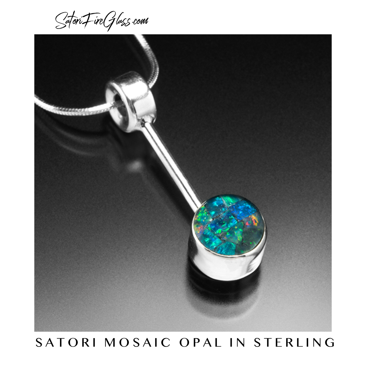 Satori Mosaic Opal in Sterling