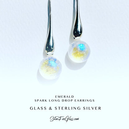 Satori Spark Long Drop Earrings