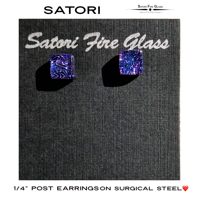 Satori 1/4" Post Earrings