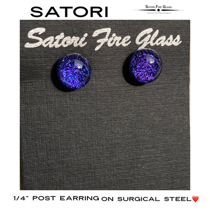 Satori 1/4" Post Earrings