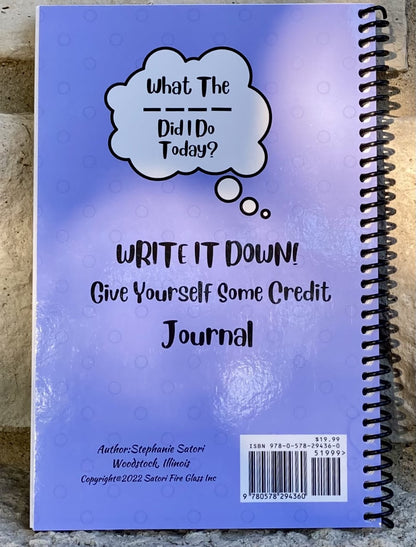 What The Heck Did I Do Today? Journal