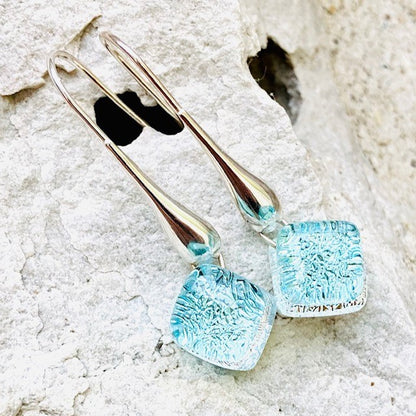 Satori Long Drop Earrings on Sterling Silver