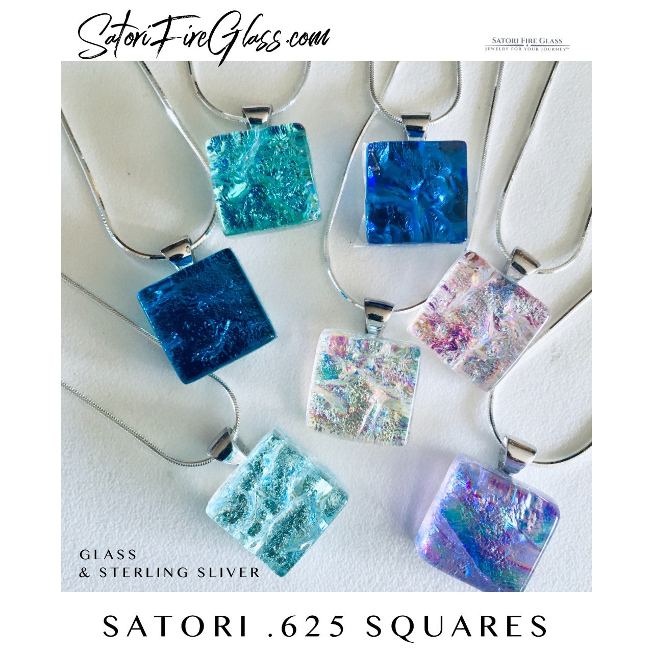 TOP SELLER Satori .625 Squares Necklace
