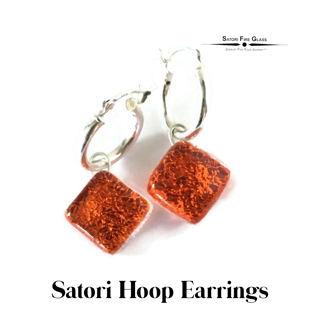 Satori Sterling Silver Hoops