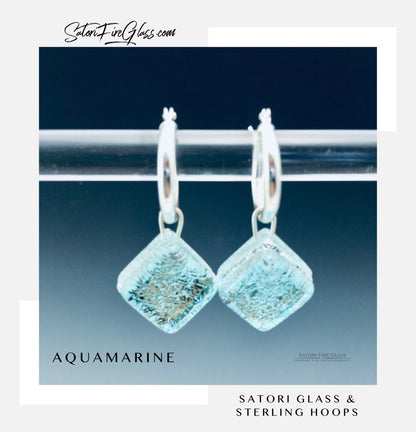 Satori Sterling Silver Hoops