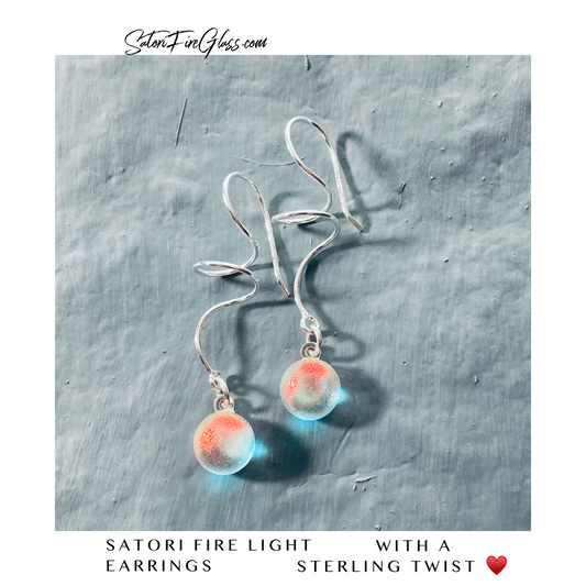 Satori Fire Lights on a Silver Twist