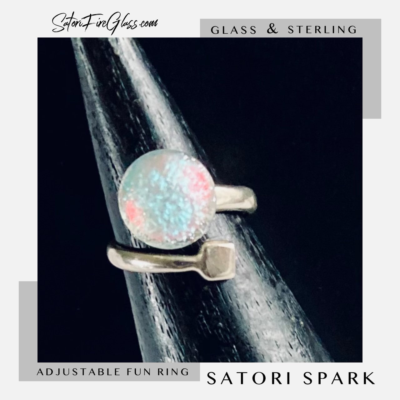 Satori Spark Ring on Sterling