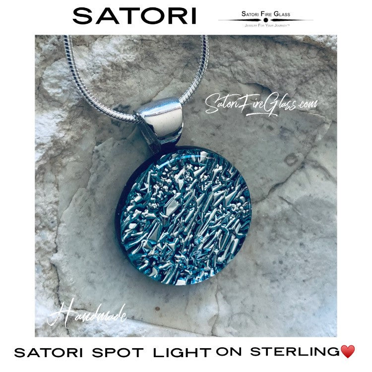 Satori Spot Lights Necklace – Satori Fire Glass
