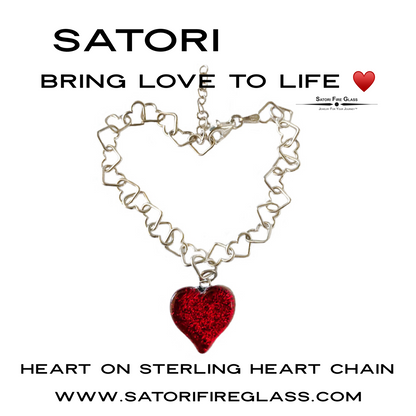 Satori Heart Sterling Bracelet