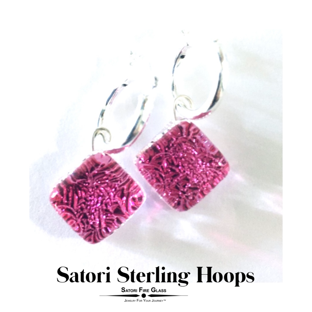 Satori Sterling Silver Hoop Earrings