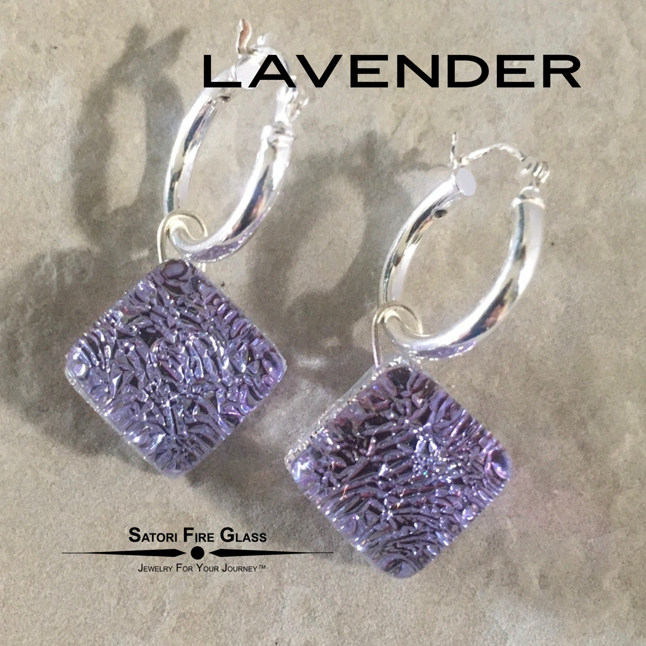 Satori Sterling Silver Hoops