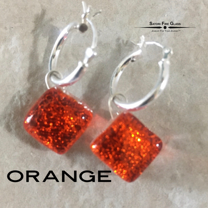 Satori Sterling Silver Hoops