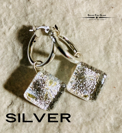 Satori Sterling Silver Hoops