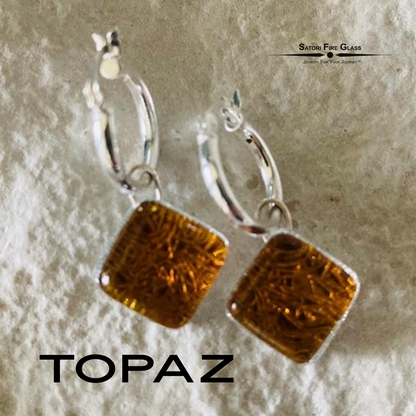 Satori Sterling Silver Hoops