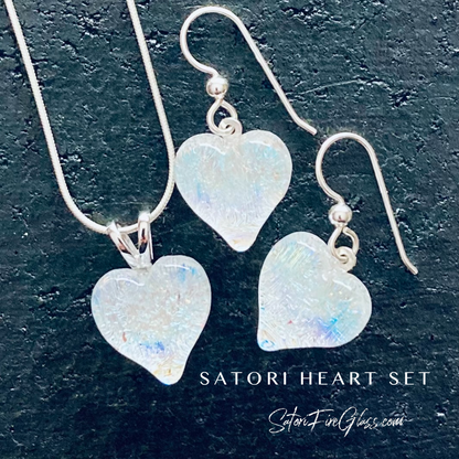Satori Small Heart & Earrings Set