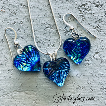 Satori Small Heart & Earrings Set