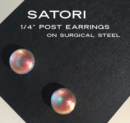 Satori 1/4" Post Earrings