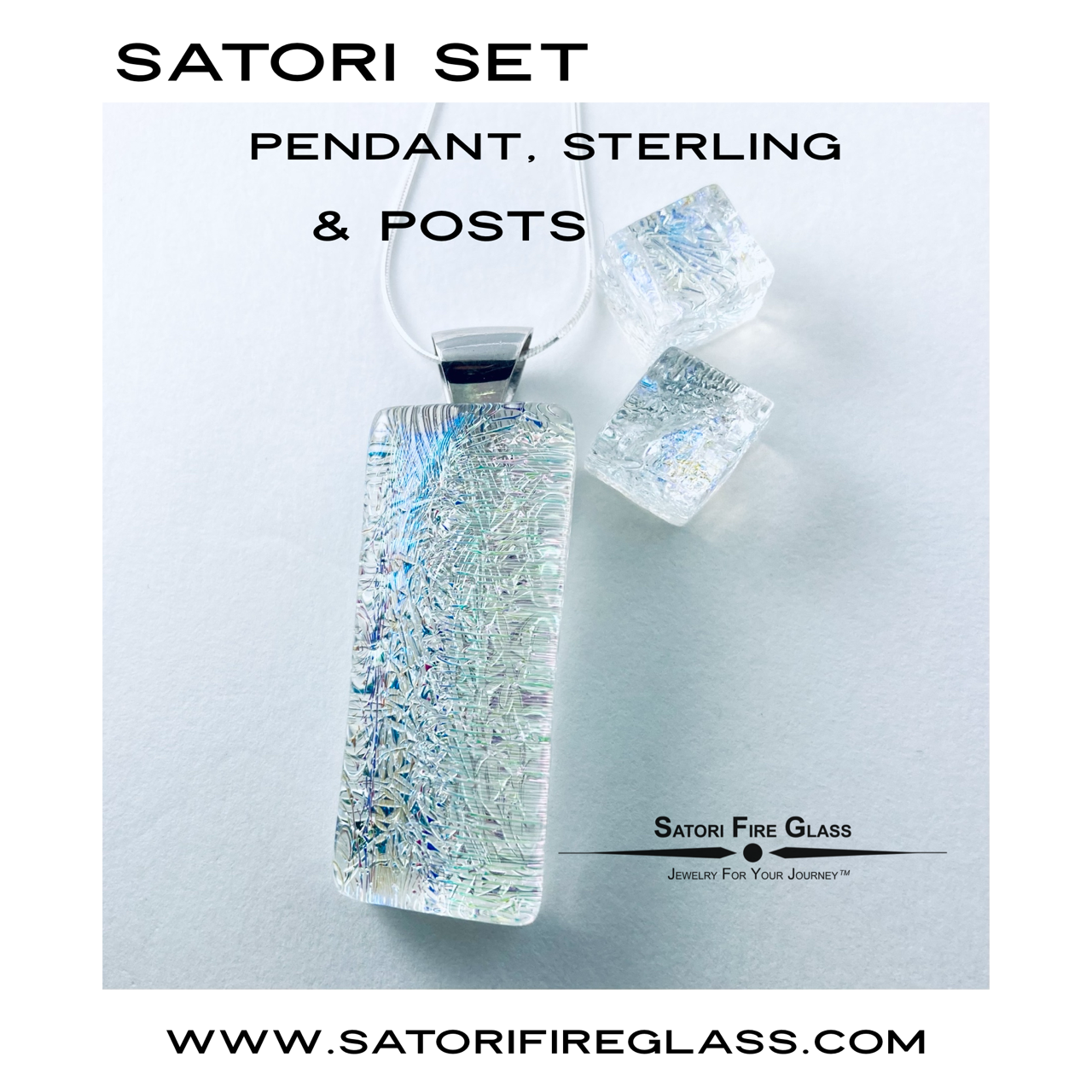 Satori Set Pendant & Posts